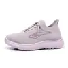 Sapatos Femininos Atacado Primavera Novo Estilo Confortáveis Versáteis Antiderrapantes Sola Macia Respiráveis Sapatos para Caminhada Bico Redondo Esportivos Casuais