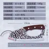 Acero Molibdeno Vanadio cuchillo de chef patrón martillado cuchillo de chef vintage cuchillo para pescado forjado cuchillo Longquan afilado rebanar carne cuchillo para fruta