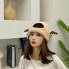 Invierno Internet Popular Nuevo Estilo Japonés Dulce Oreja Oveja Sombrero de Mujer Felpa Gruesa Cálida Lana de Cordero Gorro