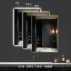 Espejo de baño LED inteligente, espejo cuadrado con control táctil antivaho para maquillaje, espejo de baño a prueba de explosiones para hotel, personalizable