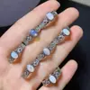 Anel de opala natural com incrustação de cobre pedra principal 4*6mm fornecedores fornecem best-seller transfronteiriço AliExpress atacado pedras preciosas naturais