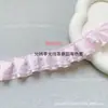 Varios Accesorios de Encaje Blanco Satén Plisado con Ribete de Encaje, Accesorios para el Cabello, Cintas para Abanico, Materiales Decorativos Hechos a Mano para Manualidades