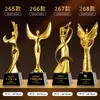 Trofeo de Cristal de Resina Nuevo 2025 Medalla Hecha a Medida Atmosférico de Gama Alta Creativo Campeón de Concurso de Canto Niños