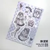 Venta de Liquidación Paquete de Materiales DIY para Pegatinas de Personajes de Diario, Venta al por Mayor de Accesorios de Decoración para Diario, Liquidación en Transmisión en Vivo