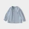 Casaco de Bebê Primavera Outono Meninos Meninas Cardigã Fino Casual Roupa para Criança de Um Ano Roupas de Outono Infantil Top de Bebê