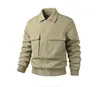 Nova Jaqueta Curta Masculina com Lapela Outono/Inverno 2026 Moda Casual ao Ar Livre Tendência Caimento Solto Bonita Roupa de Trabalho