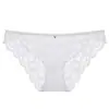 Ropa interior sexy europea y americana transfronteriza para mujer, Lencería francesa fina de encaje transparente talla grande, Braguitas de cintura baja que realzan los glúteos