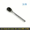 Juego de Llaves de Cuadro de 1/4 3/8 1/2 Pulgada con Matraca, Llave Dinamométrica Ajustable, 72 Dientes, Manual