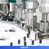 Máquina Llenadora y Tapadora Automática de Alta Velocidad con Bolas Zonesun, con Doble Estación de Trabajo para Sellado y Empaquetado de Tapas Internas y Externas