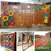 Muro de escalada interior para niños de preescolar, muro de escalada de madera maciza para exteriores, tablero de PE, entrenamiento de expansión de aptitud física, escalada, muro de escalada, fabricante