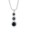 Gota de Agua Set Completo de Diamantes Collar de Circonita Pendientes Set Largo de Dos Piezas Joyería al por Mayor Joyería Estilo Volkswagen