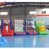 Deportes Divertidos 4 en 1 Juegos Inflables de Carnaval Tiro de Pelota Juego de Tiro para Niños Competencia de Lanzamiento de Pelota Parque Infantil