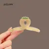 Nuevo Pasador de Frutas Estilo Hada para Mujer, Versión Coreana, Pinza de Tiburón de Verano, Pasador Lindo y a la Moda para la Parte Posterior de la Cabeza