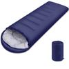 Saco de Dormir Adulto Outdoor Transfronteiriço, Universal para Todas as Estações, Saco de Dormir Portátil para Camping, Saco de Dormir Envelope de Algodão Oco Espessado