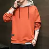 Moletom da Nova Marca Tendência Outono 2021 para Homens, Camiseta Básica da Moda para Estudantes, Casual com Gola Redonda, Manga Longa, Caimento Solto