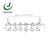 Gancho Doble Línea Redondo Multifuncional Universal Forma de U Herramienta de Ferretería para Almacenamiento Accesorios para Tablero Perforado