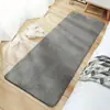 Alfombra de Lana de Cordero Dajiang, Color Sólido, Alfombrilla de Mesita de Noche de Lujo Ligero, Felpudo para Pies de Sofá en Sala de Estar, Alfombrilla de Piso Engrosada Antideslizante, Fácil de Cuidar
