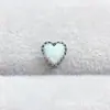 Aleación de titanio ASTMF-136 borde de diente amor Aobao pendiente G23 titanio nuevo OPAL pendiente para labio piercing joyería