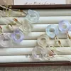 Nuevo Colgante de Mariposa Multicolor de Piedra Ojo de Gato, Nuevo Estilo Chino Hanfu Colgante de Nube de Jade Ojo de Gato Accesorio para Cadena de Suéter
