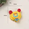 Acessórios de resina DIY de desenho animado princesa de contos de fadas cola cremosa presilhas de cabelo capa de celular pingentes para sapatos chaveiros pingentes