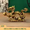 Lingote de Latão Figura do Zodíaco Dragão, Dragão Voando Sobre os Mares, Ornamento de Cobre para Escritório Casa Sala de Estar Venda por Atacado