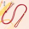 Cuerda para el cuello con hebilla de seguridad con anillo collar de cuerda dorada venta al por mayor original para hombres y mujeres tejido libre cordón Xingyue Bodhi