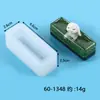 Molde Cuadrado y Rectangular de Resina de Cristal DIY Cubo de Silicona Adornos de Joyería Hechos a Mano