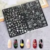 Suministro Transfronterizo de Juegos de Placas de Estampado para Uñas, Plantillas DIY de Transferencia para Uñas, Venta al por Mayor de Fabricantes