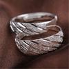 Jiahui Anel Feminino Banhado a Prata Elegante para Casal Atacado Ornamentos de Mão Chuva de Meteoros Estilo Coreano Moda Masculina e Feminina Anel Feminino Par de Anéis