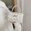 Bolso de Verano Elegante con Lazo para Mujer 2026 Nuevo Modelo Bolso de Hombro Cruzado de Moda Casual Nuevo Diseño Bolso Cuadrado Pequeño