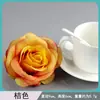 Cabeza de Flor de Rosa Diámetro 9cm Accesorios de Flores Artificiales Flor Eterna Flor de Seda Fabricante de Flores Ramo Artificial Flor Seca Tallo Único