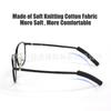Gafas de fiesta gospel de gran venta, gafas con almohadillas antideslizantes para las orejas, adecuadas para en stock como ejercicios de receso o deportes