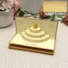 Sobre Rojo de Cumpleaños Tarjeta de Felicitación Musical Ligera Estéreo 3D Pastel Sobre de Dinero de la Suerte de Año Nuevo para Niños Sobre Rojo con Seis Ranuras para Tarjetas