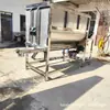 Mezclador Horizontal de Polvo Seco de Acero Inoxidable Químico Grande de 5000 Litros Estilo Opcional Se Puede Fabricar Según Planos