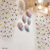 Adesivos de nail art autoadesivos, fantasmas de desenho animado de Halloween, novos adesivos de unha, fofos, populares, à prova d'água, peculiares, doces, finos e duráveis