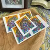 Thangka Xizang Nepal Thangka Puro Pintado à Mão Mahakala Núcleo de Cartão 4*5