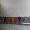Malla de Nylon Cuadros de Colores Malla de Cuadros Malla de Nylon de Taiwán Hilo Jacquard Cuadros Teñidos en Hilo Tejido Fino Material para Zapatos Tela para Equipaje Bolso de Mano