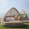 Cama Nido de Pájaro, Cama Creativa, Cama Lounge de Ratán para Exteriores, Silla de Ratán Perezosa, Redonda para Balcón, Patio, Piscina Exterior, Jaula de Pájaros, Cama Nido de Pájaro