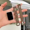 Correa Compatible con Huawei Band 11 Pro, Band 8/9/10 NFC, Pulsera de mujer en forma de cruz con doble remache de napa