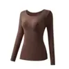 Ventas directas del fabricante: ropa interior térmica sin costuras popular transfronteriza para adelgazar y moldear para otoño e invierno