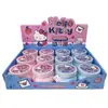Nuevo Set Divertido de Arcilla DIY Oficial de Hello Kitty para Niños, Gel de Burbujas para Aliviar el Estrés, Set de Arcilla de Colores Slime Famoso en Internet