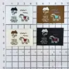 Venta Directa de Fábrica de Etiquetas Tejidas de Caballo del Año Nuevo, Etiquetas Parche, Accesorios para Ropa, Decoraciones para Zapatos y Sombreros, y Decoraciones para Bolsos
