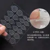 Pegamento en gel para uñas de fuerte adhesión, 24 piezas de puntas de uñas, pegamento en gel para uñas impermeable y usable, pegamento en gel amarillo ampliado, pegamento rosa ampliado