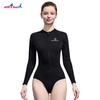 Traje de buceo DIVE & SAIL buceo libre para mujer bikini 2MM a prueba de frío ropa húmeda de una pieza cálido snorkel surf traje de baño