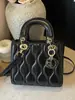 2025 Nuevo Color Sólido Estilo Coreano Retro Simple Nuevo Bordado Acolchado Casual Bolso de Hombro Cruzado Bolso Cuadrado Pequeño para Mujer