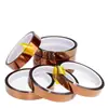 Cinta Antiestática para Dedos Dorados Color Té Cinta Resistente a Altas Temperaturas Película Pi para Dedos Dorados Cinta Aislante para Baterías Rollo
