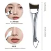 Brocha tipo cabeza plana brocha para base de maquillaje tipo media luna brocha para delineador de ojos brocha para máscara brocha para corrector sin rastro no absorbe el polvo herramienta de maquillaje de belleza
