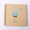 Álbum de fotos de dibujos animados de 6 pulgadas directo de fábrica en espiral este lindo álbum de recortes DIY libro de fotos cuenta de mano para niños se puede personalizar