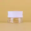 Novo Design Conjunto de Frascos de Vidro para Produtos de Skincare Frasco de Creme 50g Frasco de Loção Essencial 30ml Frasco de Tônico 120ml