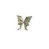 Nuevos Adornos para Uñas de Mariposa Líquida de Aleación Celebridad de Internet Estilo Retro Lujo Ligero Alas Simétricas Adornos para Uñas Venta al por Mayor